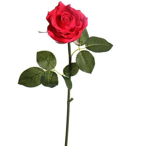 Цветок искусственный "Natur" 50см Роза фуксия