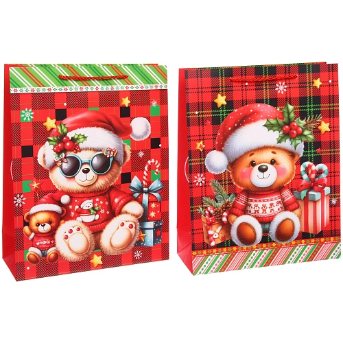 Пакет подарочный Чудесный подарок 263210 см, микс_4