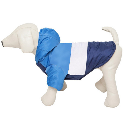 Куртка для собак мелких пород TEPLO, на синтепоне, синий  голубой, размер М (402127)_3