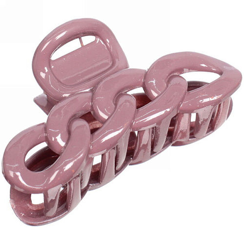 Заколка-краб для волос  на блистере Magic Gloss, кольца, микс 6 цветов, 6,5см (Кокетка)_12