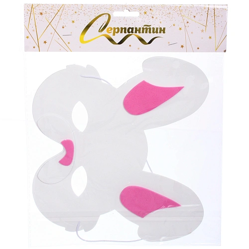 Маска карнавальная Весёлый зайка Тим_3