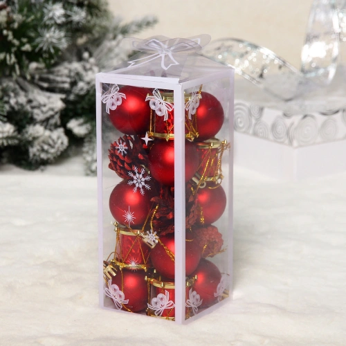 Набор украшений "Magic" 4 см , Красный