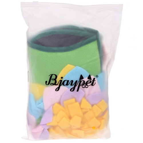 Коврик нюхательный интерактивный для дрессуры и антистресса Мой Бро, цвет зеленый, 4848см (лейбл)_6