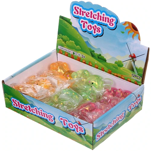 Игрушка Зайчонок мялка, 10,5 см, микс_13