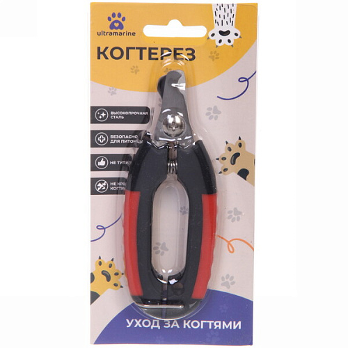 Когтерез для животных Зверополис 12см цвет черно-красный Ultramarine_3