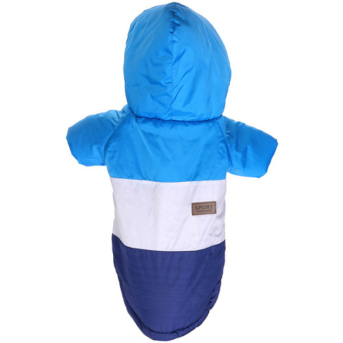 Куртка для собак мелких пород TEPLO, на синтепоне, синий  голубой, размер XL (503732)_5