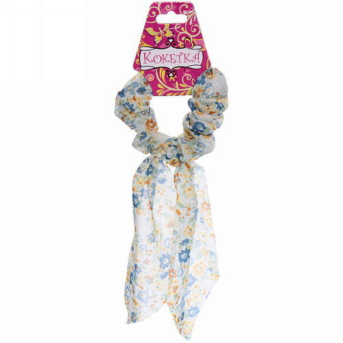 Резинка для волос Harizma - Alina, микс 3 цвета, d-8см, длина ленты 18см_3