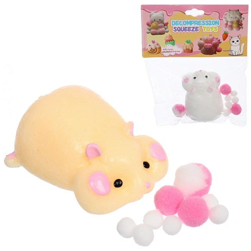 Игрушка "Хомячок" 7*4,5 см