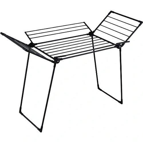 Сушилка для белья, раскладная, 9010899 см, мах 20 кг, цвет черный_3