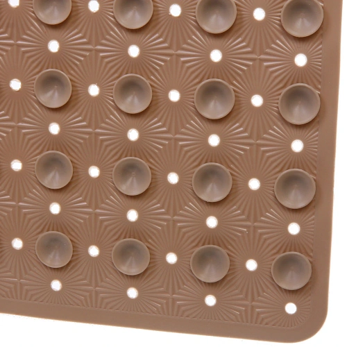 Коврик в ванну Селфи 68х38 ПВХ Франко бежевый_4