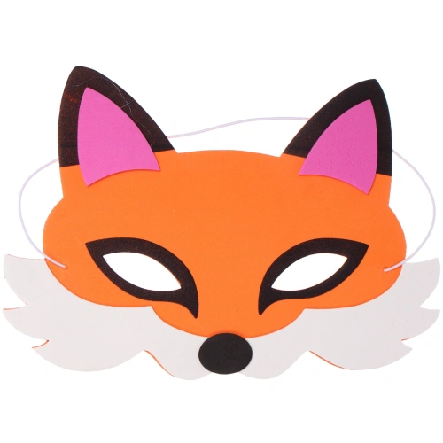 Маска карнавальная "Хитрая лиса Пуша"