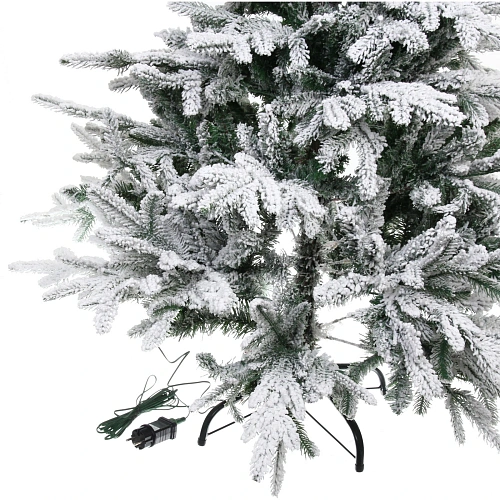 Ёлка светодиодная Лесное сияние 120 см (392 ветки) 200 ламп LED, резина_9