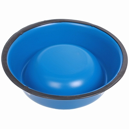 Миска из нержавеющей стали с силиконовым нескользящим ободком ЛЮБИМЫЙ БРО, цвет синий, 18см370мл_3