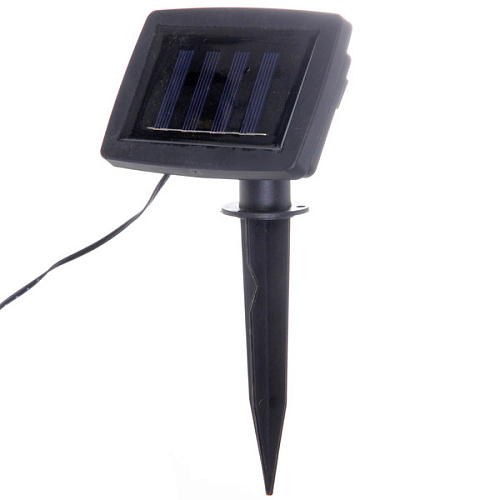 Гирлянда для улицы Яркий зонтик 38 м 10 ламп LED (87 см) чёрнпров, 2 реж,IP-54, Белый (солнечная батарея)_8