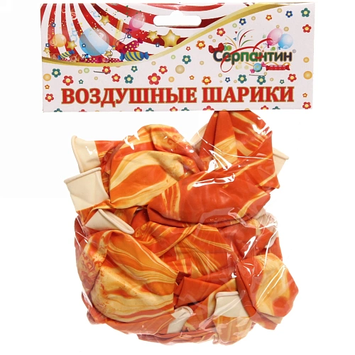 Воздушные шары Мираж 25шт 1230см желтый_3