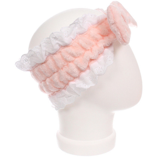 Повязка на голову МАРМЕЛАД, цвет пудровый, 2085см (ZIP пакет)_5