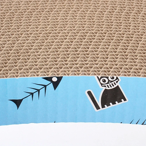 Когтеточка - лежанка Царапкий Рай, цвет голубой, 4321,34,5см _5