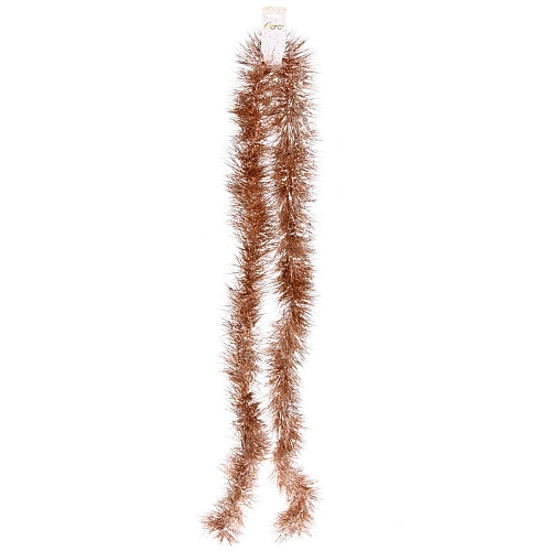 Мишура Сияющая роскошь 2 м 10,5 см, Розовое золото_4