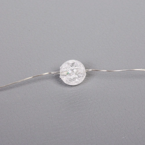 Гирлянда для дома Жемчужина на батарейках 2,0 м 20 ламп LED, d-1 см, 3 реж,, IP-20, Розовый_9