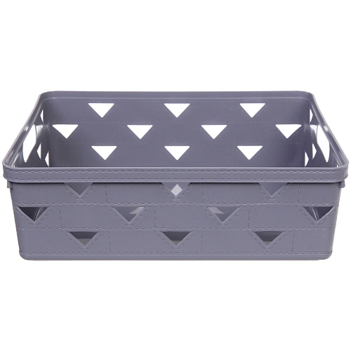 Корзинка для хранения ЛЕРБЕРГ, цвет пыльно серый, 3325611см _4
