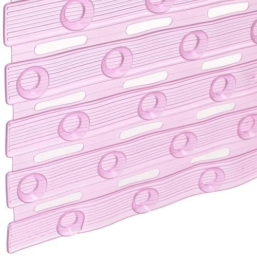 Коврик в ванну 67х37 Сити розовый_4