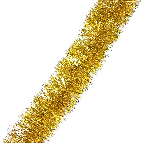 Мишура "Искра" 2м, d-15 см, Золото