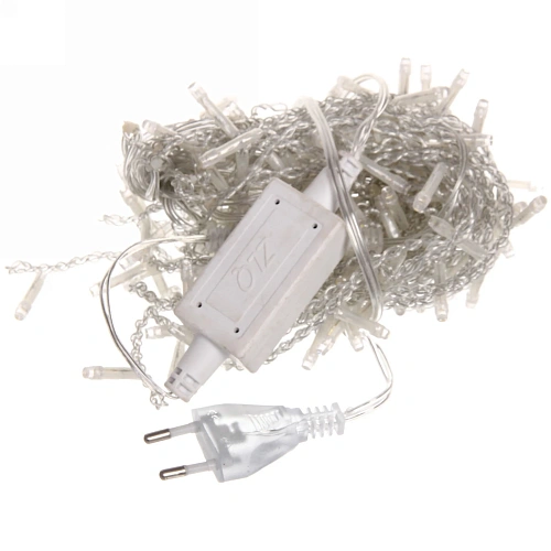 Гирлянда для улицы БАХРОМА Мерцание ш5м в4060см 180 ламп LED, прозрпров, Белый (возможность соединения)_5