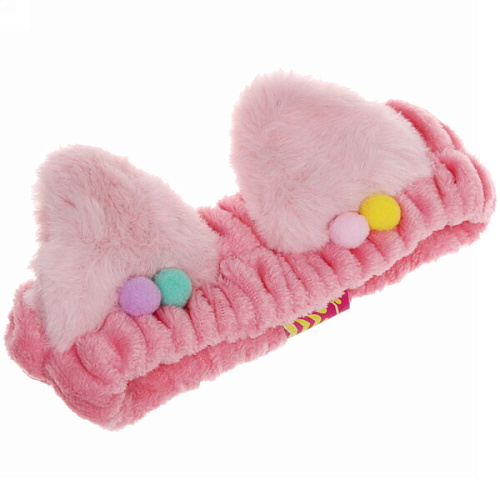 Повязка на голову Кокетка - Кошечка, микс 6 цветов, 206см_10