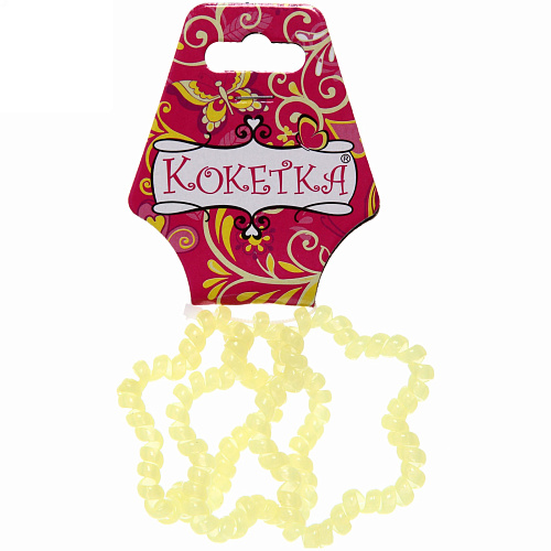 Резинки для волос силиконовые Your Style - Цветок, цвет в ассортименте, d-5,5см_3