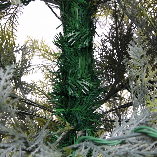 Ёлка светодиодная Лесная радость 150 см (616 веток), 180 ламп LED, цвет свечения-Теплый белый_15