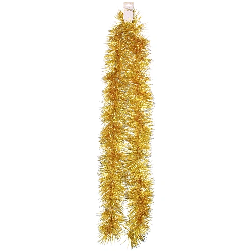 Мишура Искра 2м, d-15 см, Золото_4
