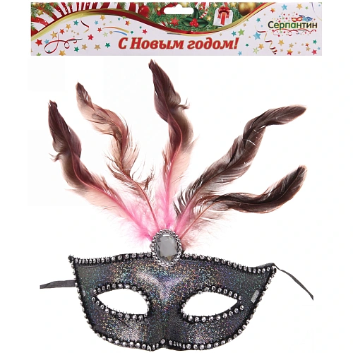 Маска карнавальная Маскарад, микс_7