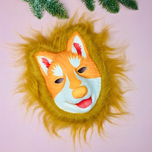 Маска Лиса с мехом_2