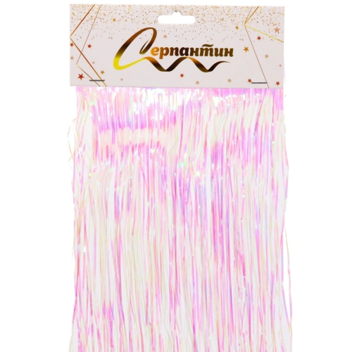 Дождик 2 м "Глянцевый стиль", перламутр