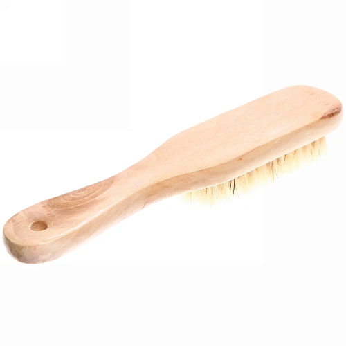 Щетка для обуви деревянная, натуральный ворс, 18см _7