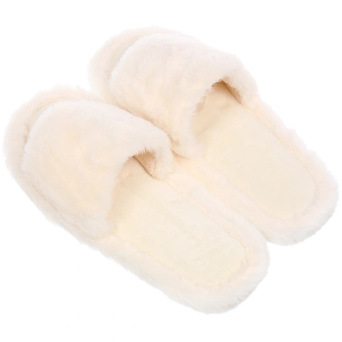 Тапочки женские домашние HOME, цвет белый, р-р 38-39_3