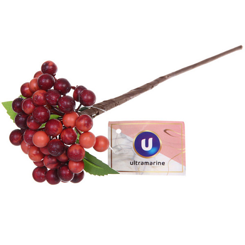 Муляж Ветка брусники 30см_4