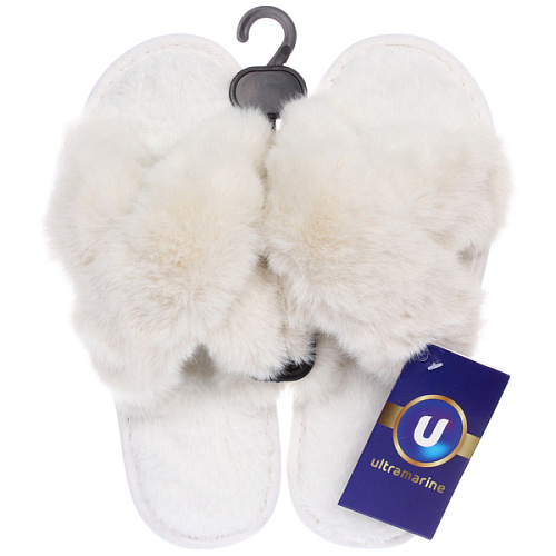 Тапочки женские домашние TWIN, цвет белый, р-р 38-39_11