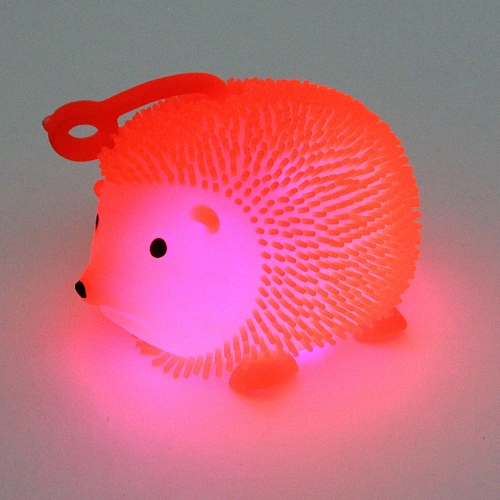 Игрушка Ёжик, 8,5 см, с подсветкой, микс СТИКЕР НА ВЛОЖЕНИЕ_5