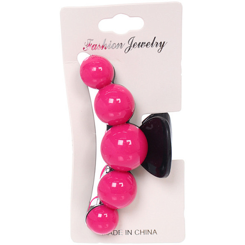 Заколка - краб для волос на блистере LAVENTA, шесть цветов в ассортименте, 10см  _11