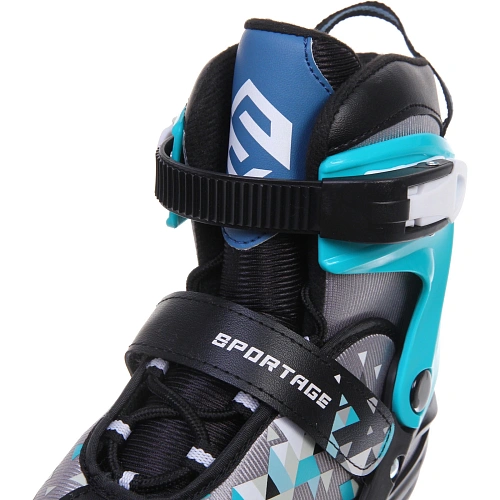 Коньки раздвижные,ледовые, Sportage Mosaic 2 (размер 34-37)_6