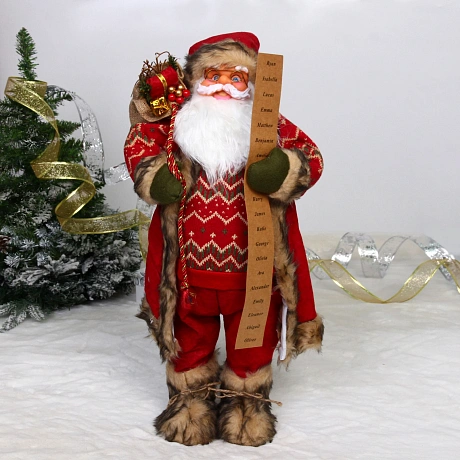 Дед Мороз - Лесовичок "Новогоднее письмо" 60 см