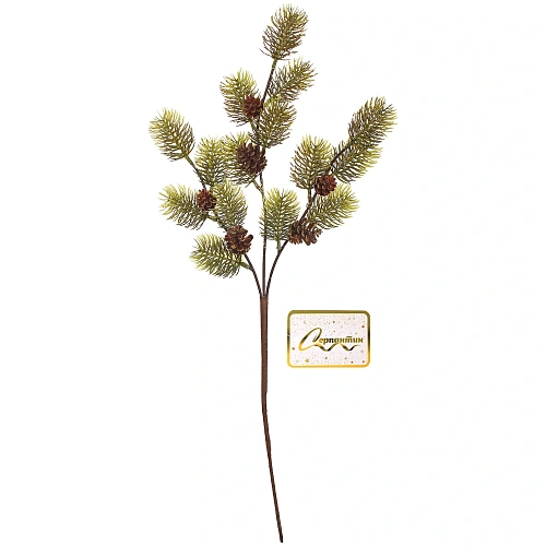 Ветка декоративная Лесной переполох 60 см_3