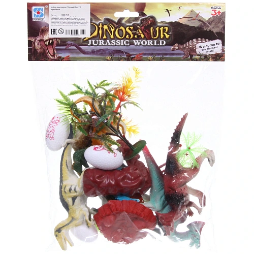 Набор динозавров Юрский Мир, 19 предметов, 29192 см_4
