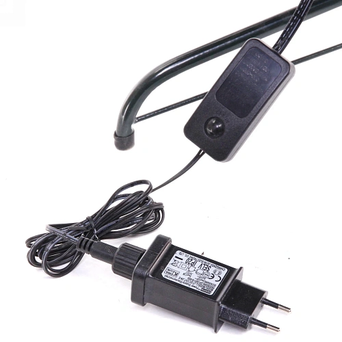 Ёлка светодиодная Млечный путь 210 см, ПВХ черный,  цвет свечения-Белый (289 веток) (T1050B-210)_12