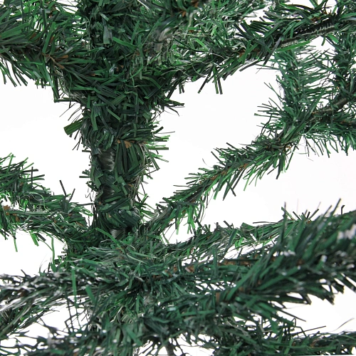 Ёлка Рождественское чудо 180 см, ПВХ (490 веток),  белый иней_10