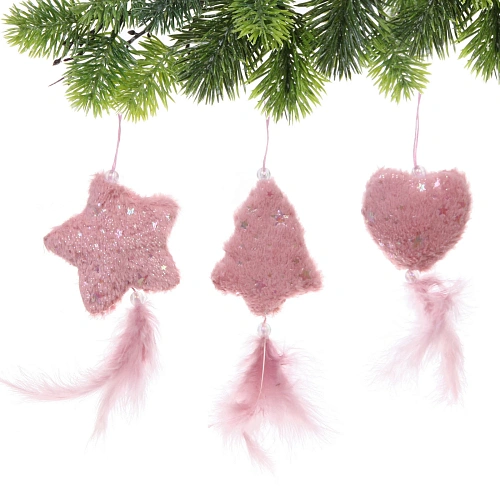 Подвеска Волшебная фигура 21 см (в ассортименте), Розовый_3