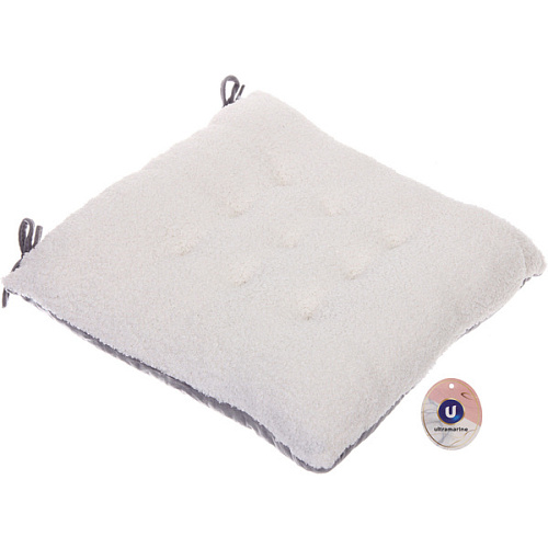 Сидушка на стул SOFT 4040 см, цвет белый_8