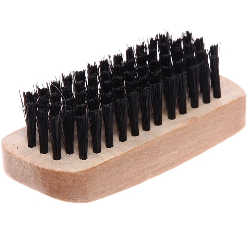 Щетка для обуви деревянная исскуственный ворс Классика, цвет черный, 93,5см_4