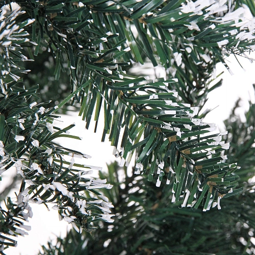 Ёлка Рождественское чудо 240 см, ПВХ (1000 веток),  белый иней_7